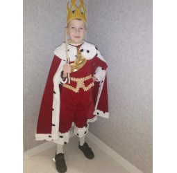 Костюм Короля 8-10 лет (128-140 см)